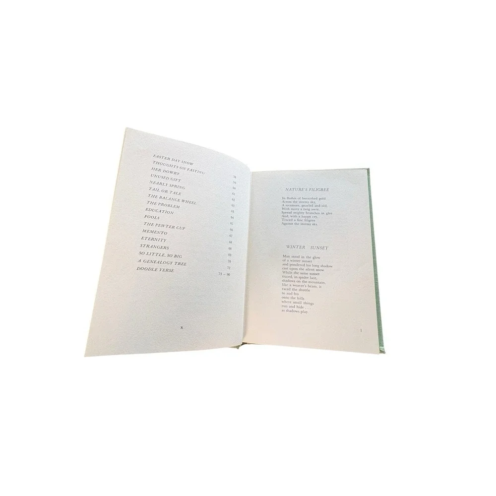 Traceries in Time Margie Lee Johnson 1966 Poetry‎ Book Hardcover